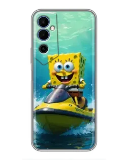 Чехол для TECNO POVA Neo 2 с картинкой «Спанч Боб на гидроцикле» Чехол для TECNO POVA Neo 2 с картинкой «Спанч Боб на гидроцикле»