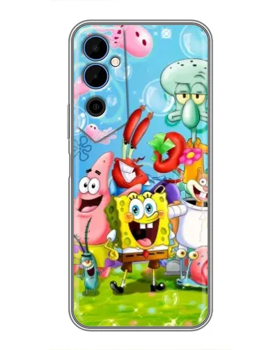 Чехол для TECNO POVA Neo 2 с картинкой «Губка Боб и друзья» Чехол для TECNO POVA Neo 2 с картинкой «Губка Боб и друзья»