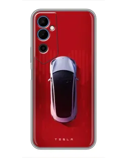 Чехол для TECNO POVA Neo 2 с картинкой «Tesla Top View» Чехол для TECNO POVA Neo 2 с картинкой «Tesla Top View»