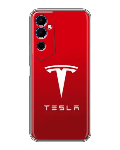 Чехол для TECNO POVA Neo 2 с картинкой «Tesla Red Classic»