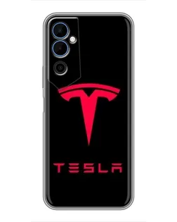 Чехол для TECNO POVA Neo 2 с картинкой «Tesla Red Logo» Чехол для TECNO POVA Neo 2 с картинкой «Tesla Red Logo»