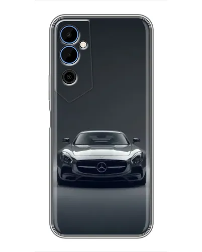 Чехол для TECNO POVA Neo 2 с картинкой «Mercedes на черном» Чехол для TECNO POVA Neo 2 с картинкой «Mercedes на черном»