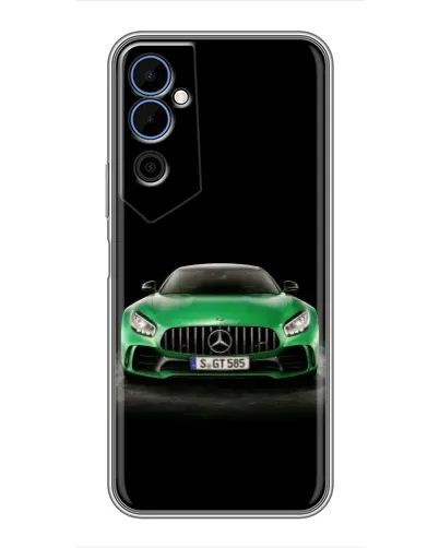 Чехол для TECNO POVA Neo 2 с картинкой «Mercedes — неоновый лого» Чехол для TECNO POVA Neo 2 с картинкой «Mercedes — неоновый лого»