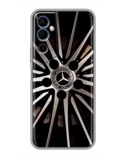 Чехол для TECNO POVA Neo 2 с картинкой «Диск Mercedes»