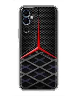 Чехол для TECNO POVA Neo 2 с картинкой «Mercedes Carbon Grid»