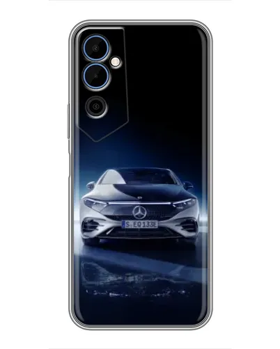 Чехол для TECNO POVA Neo 2 с картинкой «Ночной Mercedes EQ» Чехол для TECNO POVA Neo 2 с картинкой «Ночной Mercedes EQ»
