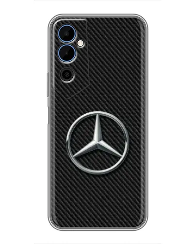 Чехол для TECNO POVA Neo 2 с картинкой «Карбоновый Mercedes стиль» Чехол для TECNO POVA Neo 2 с картинкой «Карбоновый Mercedes стиль»