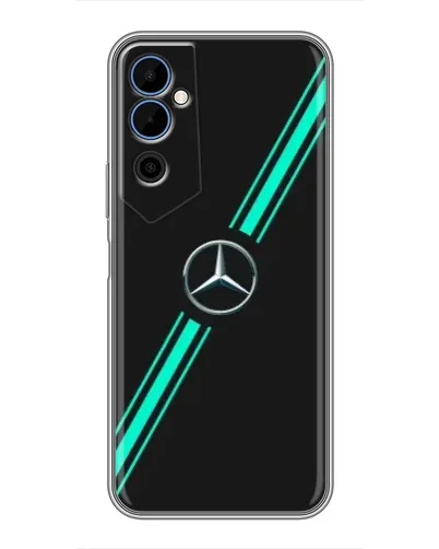 Чехол для TECNO POVA Neo 2 с картинкой «Спортивные линии Mercedes» Чехол для TECNO POVA Neo 2 с картинкой «Спортивные линии Mercedes»