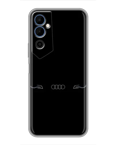 Чехол для TECNO POVA Neo 2 с картинкой «Audi — световой подпись»