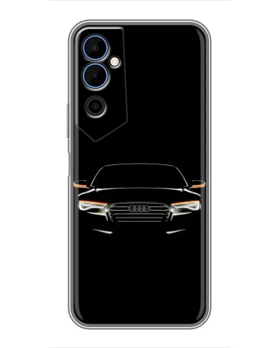 Чехол для TECNO POVA Neo 2 с картинкой «Audi — ночной контур»