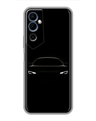Чехол для TECNO POVA Neo 2 с картинкой «Взгляд Audi в темноте»