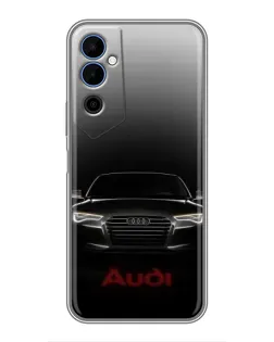 Чехол для TECNO POVA Neo 2 с картинкой «Audi — градиентный контур»