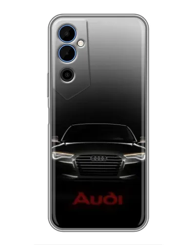 Чехол для TECNO POVA Neo 2 с картинкой «Audi — градиентный контур»