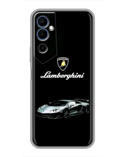 Чехол для TECNO POVA Neo 2 с картинкой «Логотип Lamborghini классика» Чехол для TECNO POVA Neo 2 с картинкой «Логотип Lamborghini классика»