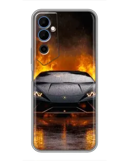Чехол для TECNO POVA Neo 2 с картинкой «Lamborghini в огне» Чехол для TECNO POVA Neo 2 с картинкой «Lamborghini в огне»