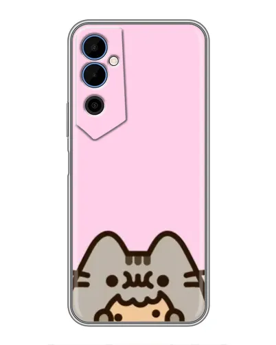 Чехол для TECNO POVA Neo 2 с картинкой «Pusheen и печенье» Чехол для TECNO POVA Neo 2 с картинкой «Pusheen и печенье»