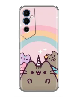 Чехол для TECNO POVA Neo 2 с картинкой «Единорог Pusheen» Чехол для TECNO POVA Neo 2 с картинкой «Единорог Pusheen»
