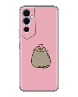 Чехол для TECNO POVA Neo 2 с картинкой «Pusheen сердце» Чехол для TECNO POVA Neo 2 с картинкой «Pusheen сердце»