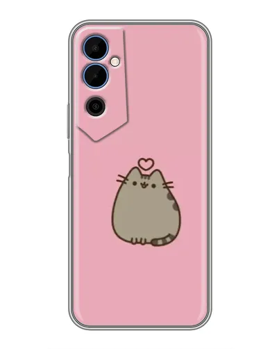 Чехол для TECNO POVA Neo 2 с картинкой «Pusheen сердце» Чехол для TECNO POVA Neo 2 с картинкой «Pusheen сердце»