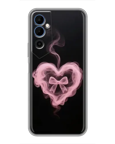 Чехол для TECNO POVA Neo 2 с картинкой «Дымчатое сердце» Чехол для TECNO POVA Neo 2 с картинкой «Дымчатое сердце»