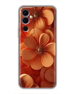 Чехол для TECNO POVA Neo 2 с картинкой «Оранжевый макро цветок» Чехол для TECNO POVA Neo 2 с картинкой «Оранжевый макро цветок»