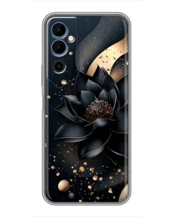 Чехол для TECNO POVA Neo 2 с картинкой «Черный лотос» Чехол для TECNO POVA Neo 2 с картинкой «Черный лотос»