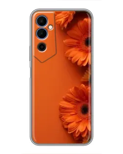 Чехол для TECNO POVA Neo 2 с картинкой «Оранжевые герберы» Чехол для TECNO POVA Neo 2 с картинкой «Оранжевые герберы»