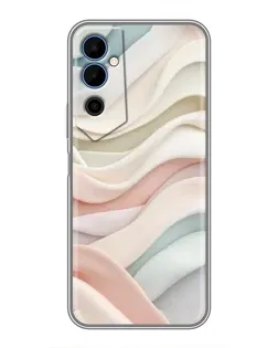 Чехол для TECNO POVA Neo 2 с картинкой «Пастельные нежные волны»