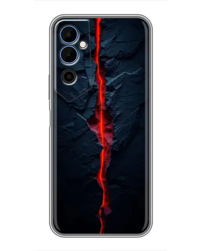 Чехол для TECNO POVA Neo 2 с картинкой «Kрасная лавовая трещина» Чехол для TECNO POVA Neo 2 с картинкой «Kрасная лавовая трещина»