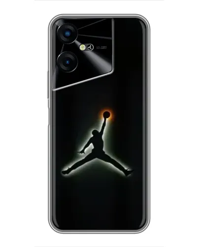 Чехол для TECNO POVA Neo 3 с картинкой «Jordan Gradient Logo»