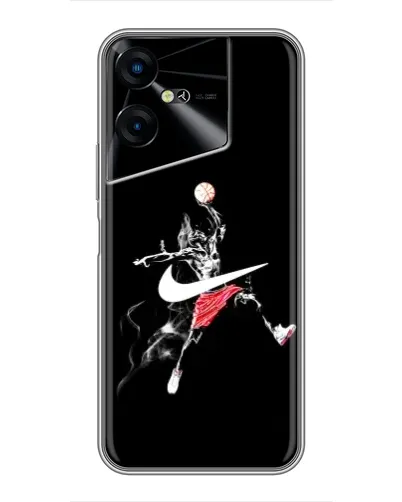 Чехол для TECNO POVA Neo 3 с картинкой «Jordan Jumpman»