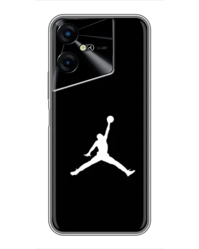 Чехол для TECNO POVA Neo 3 с картинкой «Jordan Silhouette»