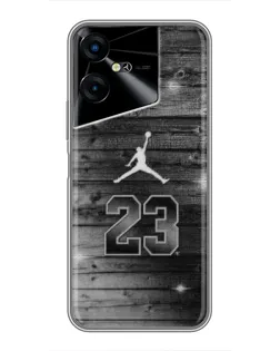 Чехол для TECNO POVA Neo 3 с картинкой «Jordan Carbon 23»