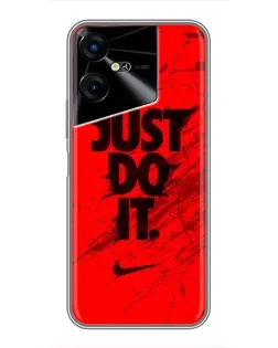 Чехол для TECNO POVA Neo 3 с картинкой «Nike Just Do It»