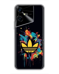 Чохол для TECNO POVA Neo 3 з картинкою «Adidas Splash»
