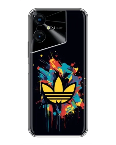 Чехол для TECNO POVA Neo 3 с картинкой «Adidas Splash»
