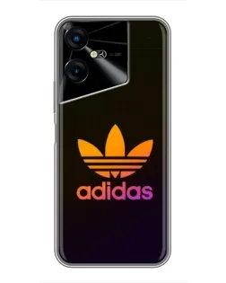 Чохол для TECNO POVA Neo 3 з картинкою «Градієнт Adidas»