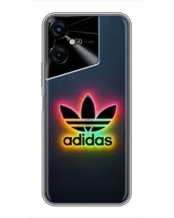 Чохол для TECNO POVA Neo 3 з картинкою «Неоновий Adidas»