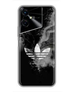 Чохол для TECNO POVA Neo 3 з картинкою «Абстрактний дим Adidas»