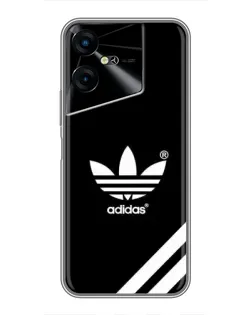 Чехол для TECNO POVA Neo 3 с картинкой «Adidas с диагональными полосами»
