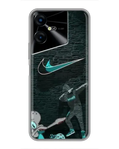 Чехол для TECNO POVA Neo 3 с картинкой «Спортивный арт Nike»