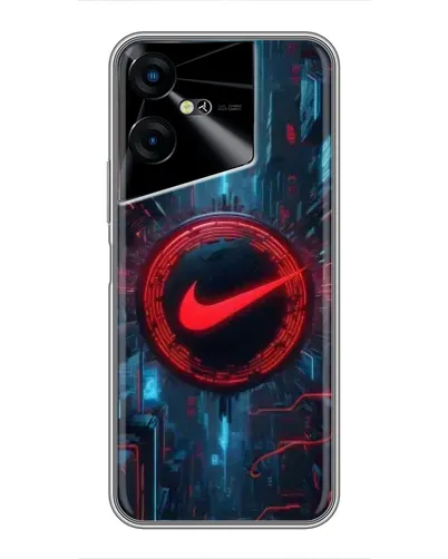 Чехол для TECNO POVA Neo 3 с картинкой «Техногенный стиль Nike»