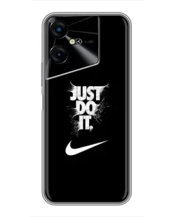 Чехол для TECNO POVA Neo 3 с картинкой «Текстовый принт Nike» Чехол для TECNO POVA Neo 3 с картинкой «Текстовый принт Nike»