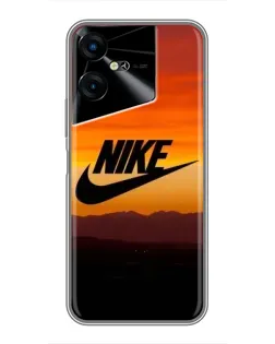 Чехол для TECNO POVA Neo 3 с картинкой «Nike — вечерний горизонт» Чехол для TECNO POVA Neo 3 с картинкой «Nike — вечерний горизонт»