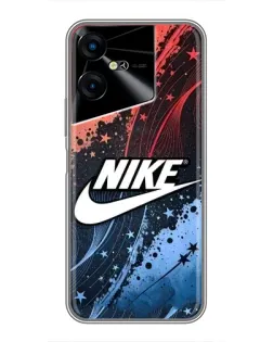 Чехол для TECNO POVA Neo 3 с картинкой «Градиентный принт Найк» Чехол для TECNO POVA Neo 3 с картинкой «Градиентный принт Найк»