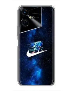 Чехол для TECNO POVA Neo 3 с картинкой «Звездный путь Nike» Чехол для TECNO POVA Neo 3 с картинкой «Звездный путь Nike»
