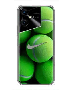 Чехол для TECNO POVA Neo 3 с картинкой «Теннисные мячи Найк» Чехол для TECNO POVA Neo 3 с картинкой «Теннисные мячи Найк»