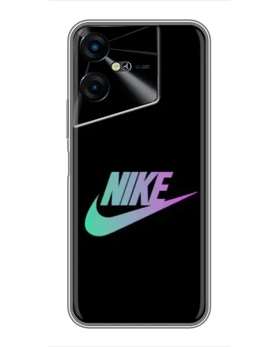 Чехол для TECNO POVA Neo 3 с картинкой «Nike — городская ночь»