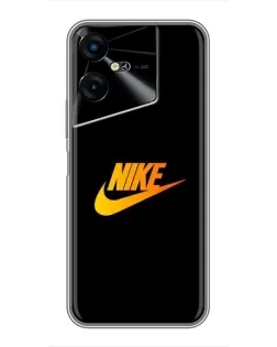 Чехол для TECNO POVA Neo 3 с картинкой «Золотой логотип Nike» Чехол для TECNO POVA Neo 3 с картинкой «Золотой логотип Nike»