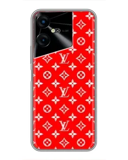 Чехол для TECNO POVA Neo 3 с картинкой «Яркий паттерн LV»